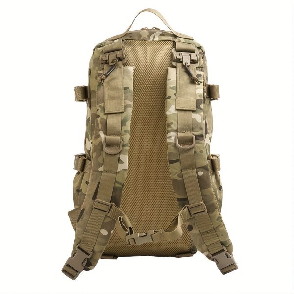 1pc Outdoor Hiking Travel Cycling Bag, Nylon Fitness Commuter Computer Bag, Portable Sport Camping Hunting Rucksack