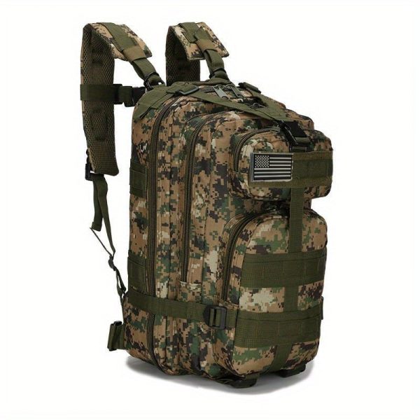Waterproof Large Capacity Hiking Backpack For Men, Sport Casual Fishing Knapsack For Outdoors Camping