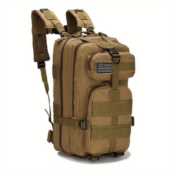 Waterproof Large Capacity Hiking Backpack For Men, Sport Casual Fishing Knapsack For Outdoors Camping