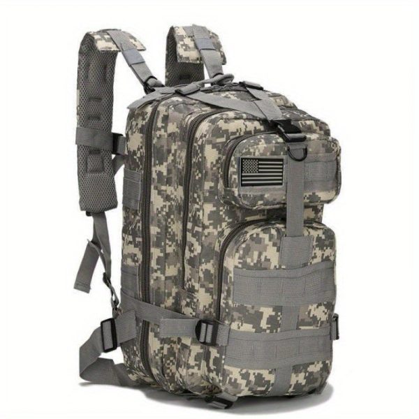 Waterproof Large Capacity Hiking Backpack For Men, Sport Casual Fishing Knapsack For Outdoors Camping