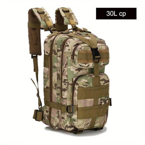 Large Capacity Outdoor Backpacks For Men, Made Of 1000D Nylon, Waterproof Backpack For Camping Sports Fishing
