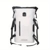 1pc Oxford Zipper Hiking Backpack, Outdoor Mountaineering Waterproof Backpack