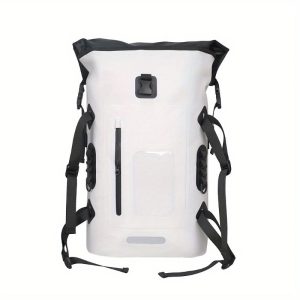 1pc Oxford Zipper Hiking Backpack, Outdoor Mountaineering Waterproof Backpack
