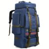 Large Capacity Outdoor Backpack, Men's And Women's Travel Bag, Travel Camping Backpack, Checked Luggage Quilted Backpack, Moving Out Long Distance Travel Large Bag
