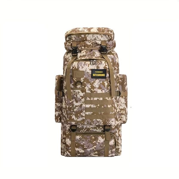 70L Large Capacity Tactical Backpack: Perfect for Outdoor Camping, Hiking, & Climbing - Waterproof & Portable!