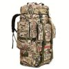 Large Capacity Outdoor Backpack, Men's And Women's Travel Bag, Travel Camping Backpack, Checked Luggage Quilted Backpack, Moving Out Long Distance Travel Large Bag