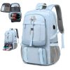 1/2pcs Travel Backpack, Waterproof Large Capacity Outdoor Backpack, Hiking Travel Camping Backpack For Men And Women, With Shoe Compartment, Ideal Choice For Gifts