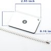 2 Pieces Signal Mirror Survival Reflective Mirror 2 x 3 Inch Outdoor Multifunctional Signal Emergency Mirror, Rescue Mirror for Hiking Marine Signal Mirror