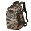 1pc Large Capacity Multifunctional Outdoor Backpack, Mountaineering Bag, Travel Bag, Camping Riding Waterproof Backpack