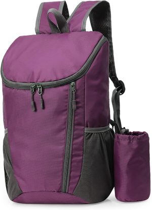 Hiking Backpack, Waterproof and Wear-resistant Lightweight Backpack Packable,Outdoor Travel Camping Daypack Foldable