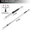 Long Lighter, Retractable Electric Lighters, Lgnition Port Can be Rotated 360°, Rechargeable via USB, lighters Suitable for Lighting Candles, barbecues, fireplaces, fire pits, etc.