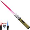 Torch Lighter, Bright Fire Lighter with Safety Lock and Adjustable Red/Blue Flame, Refillable Butane Gas Windproof Jet Flame Cool Lighters, for Candles Campfires BBQ Baking, Camping, Gift