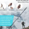 Trekking Pole Kit for Hiking, Mountaineering, 13.84 oz, Fully Adjustable, Compact Storage, Business Grey