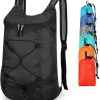 16L Hiking-Daypack Lightweight-Foldable Travel-Backpack Water-Resistant Camping Outdoor Packable Easy Carry-on Bag (Lake Blue)