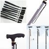 4 Pack Walking Cane Strap Replacement Elastic Attached Anti-Slip from Handle Wrist Straps Band for Foldable Walking Stick Canes Trekking Pole Men Women Senior