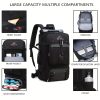 50L Large Capacity Hiking Backpack, Waterproof Outdoor Camping Rucksack, Multifunctional Hiking Mountaineering Bag With Shoe Compartment