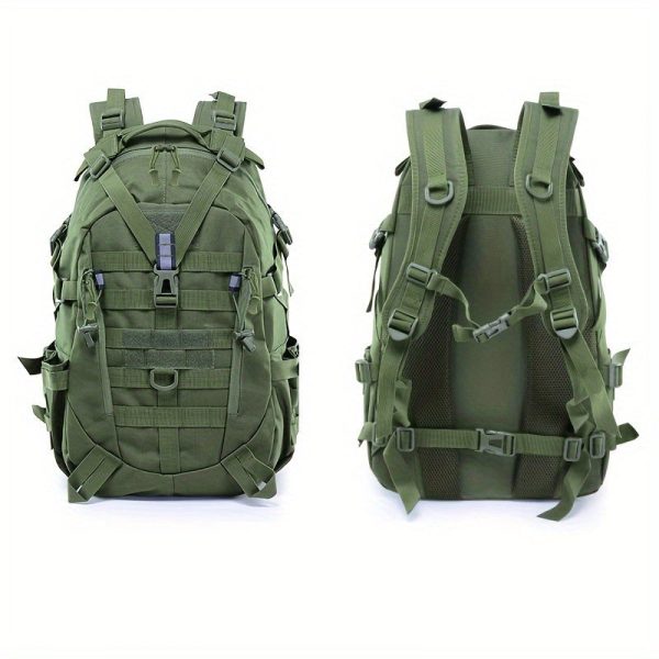 Waterproof 40L Camping Backpack - Tactical Storage Bag for Men and Women - Ideal for Outdoor Travel, Climbing, and Hiking - Durable and Spacious
