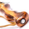3-pc Detachable Hardwood Walking Stick Pine Handle with Compass (Nature Color, 55 Inches, 1 Piece)
