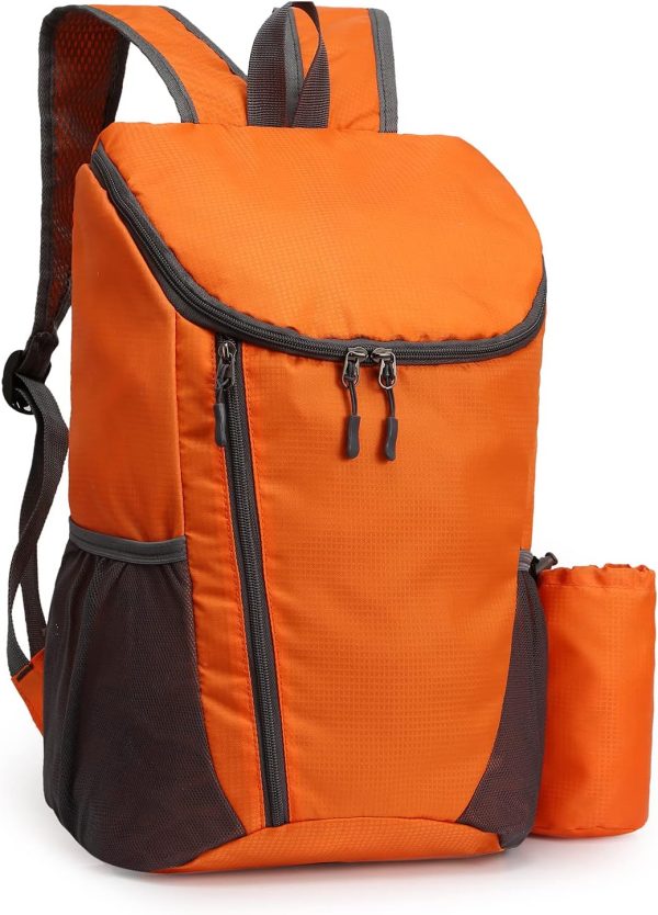 Hiking Backpack, Waterproof and Wear-resistant Lightweight Backpack Packable,Outdoor Travel Camping Daypack Foldable