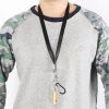 Emergency Whistles, 2 PCS Loud Safety Survival Whistles with Carabiner and Lanyard for Outdoor Hiking, Hunting, Camping, Fishing, Kayaking