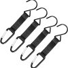 4 Pieces Fence Hooks for Baseball Nylon Safety Buckles Fence Hooks Multifunctional Hanging Buckles Metal Hooks Suitable for Softball Outdoor Sports Equipment Water Cup Backpack
