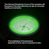 Military Lensatic Sighting Compass Survival with Carrying Bag, Compass for Hiking,Waterproof and Shakeproof, Army Green