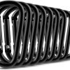 Fishing CC2 Carabiner Clip, 2.3" Small Carabiner Keychain, Multi-use Aluminium D Ring Caribeener Clips