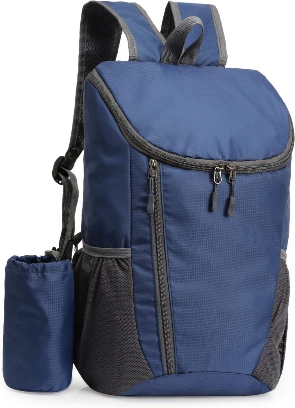 Hiking Backpack, Waterproof and Wear-resistant Lightweight Backpack Packable,Outdoor Travel Camping Daypack Foldable
