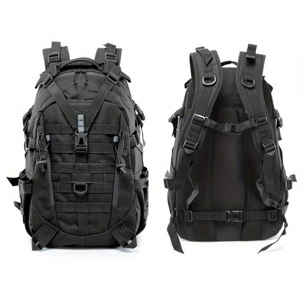 Waterproof 40L Camping Backpack - Tactical Storage Bag for Men and Women - Ideal for Outdoor Travel, Climbing, and Hiking - Durable and Spacious