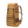 75L Men's Large Capacity Camouflage Backpack, Waterproof Travel Bag, Outdoor Mountaineering Backpack, Christmas, Halloween and Thanksgiving gifts
