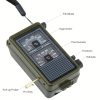 Ultimate Survival Compass with 10 Functions - Humidity Meter, Thermometer, Whistle, LED Flashlight, Igniter, Level Gauge - Perfect for Hiking, Camping, and Outdoor Adventures