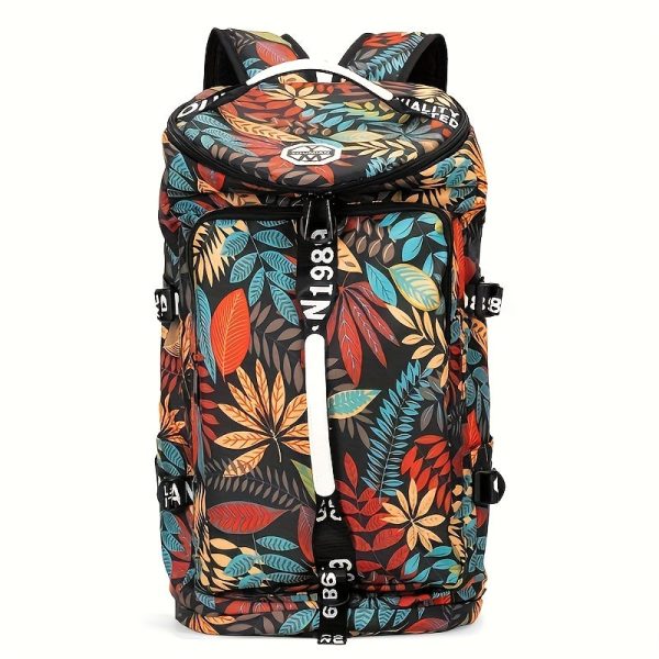 Outdoor Gym Bag Backpack, Waterproof Handbag With Shoe Compartment For Travel Sports Hiking Laptop College, Lightweight Duffle Bag