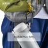 Fishing CC2 Carabiner Clip, 2.3" Small Carabiner Keychain, Multi-use Aluminium D Ring Caribeener Clips