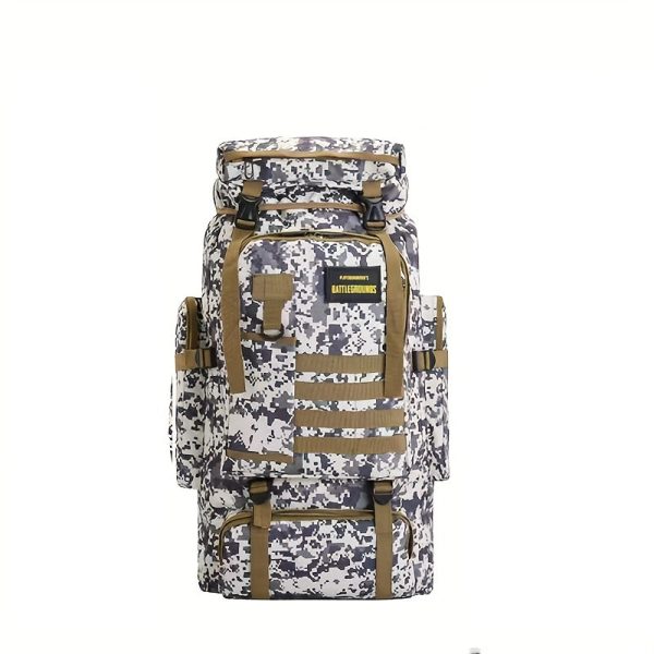 70L Large Capacity Tactical Backpack: Perfect for Outdoor Camping, Hiking, & Climbing - Waterproof & Portable!