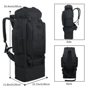 1pc Large Capacity Multi-pocket Sports Backpack, For Camping And Hiking, Suitable For Both Men And Women, Waterproof And Dustproof, Suitable For Long-distance Sports Travel, Daily Outdoor Backpack