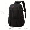 1/2pcs Travel Backpack, Waterproof Large Capacity Outdoor Backpack, Hiking Travel Camping Backpack For Men And Women, With Shoe Compartment, Ideal Choice For Gifts