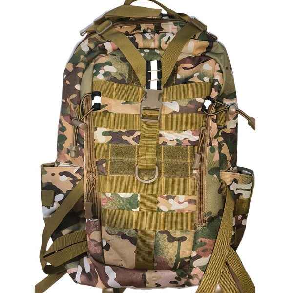 Waterproof 40L Camping Backpack - Tactical Storage Bag for Men and Women - Ideal for Outdoor Travel, Climbing, and Hiking - Durable and Spacious