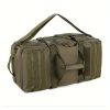 Men's Trekking Backpack, Large Capacity Outdoor Camping Bag, Multi-functional Backpack With Double Handle, Perfect For Car Trunk