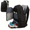 1/2pcs Travel Backpack, Waterproof Large Capacity Outdoor Backpack, Hiking Travel Camping Backpack For Men And Women, With Shoe Compartment, Ideal Choice For Gifts