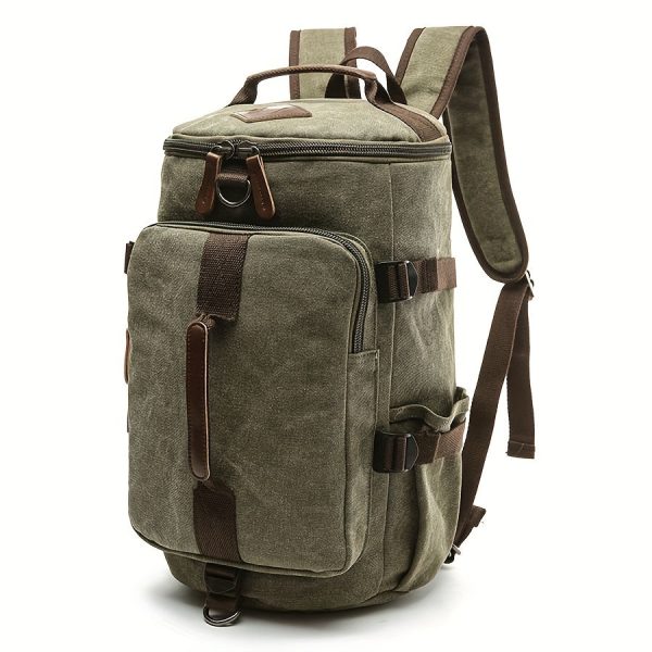 Hiking Backpack Lightweight Daypack Travel Sports Camping Backpack For Men Women, Outdoor Large Capacity Barrel Student Backpack