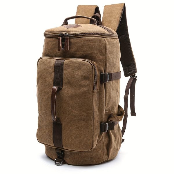 Hiking Backpack Lightweight Daypack Travel Sports Camping Backpack For Men Women, Outdoor Large Capacity Barrel Student Backpack