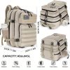 45L Spacious Hiking Backpack with Adjustable Shoulder Fit - Fitness Daypack for Universal Use - Durable Oxford Cloth, Utility Pocket, Soft Shell, Normal Waterproof, Machine Washable, Perfect for Travel, Sports, and Festivals
