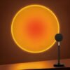Sunset Lamp Projector, 180 Degree Rotation Sunset Projection Light Led Night Light Floor Lamp with USB Port,Sunset Lamps for Photography Party Bedroom Decor,Christmas Gifts for Women